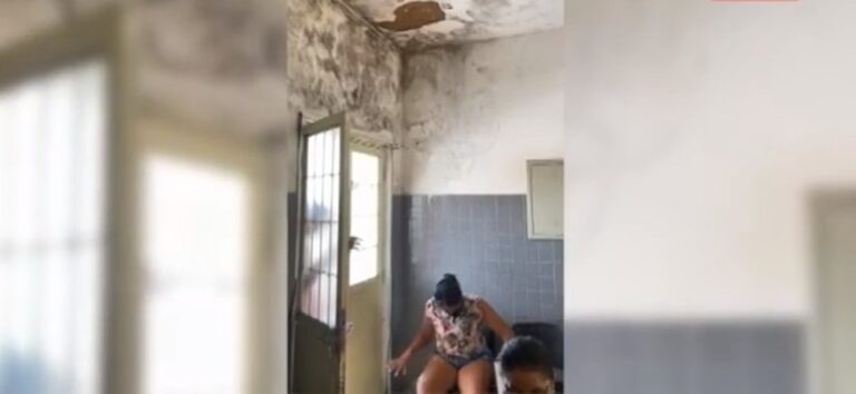 Forro de delegacia cai na cabeça de mulher no Piauí