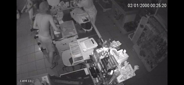 Câmeras flagram tentativa de roubo em estabelecimento de Pimenteiras