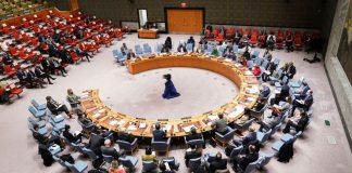 Reunião do Conselho de Segurança da ONU sobre o conflito Rússia-Ucrânia