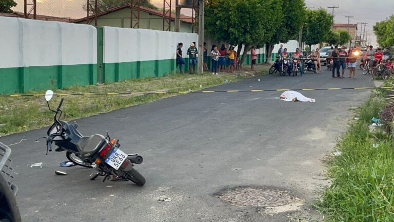 Vídeo mostra o momento em que homem é executado a tiros em Piripiri. Assista.