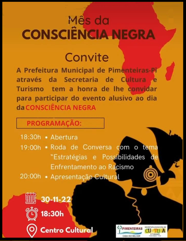 Pimenteiras Celebra hoje o dia da Consciência Negra