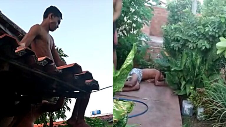 Suspeito dorme e cai de telhado após tentar furtar casa em município no Piauí