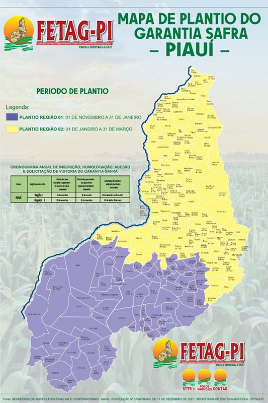 Garantia Safra é liberado para 33 municípios no Piauí; confira quais estão na lista de pagamento