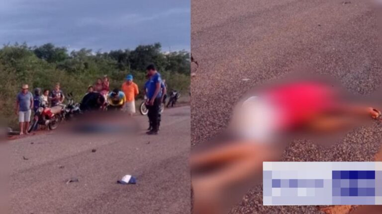 URGÊNTE: Acidente entre duas motos deixa uma pessoa ferida e outra morta.