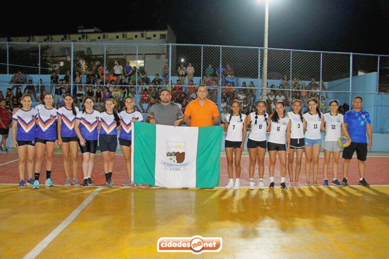 Noite do vôlei movimenta os Jogos Cajucultura 2023 na XVII Festa do Caju em Santo Antônio de Lisboa; fotos