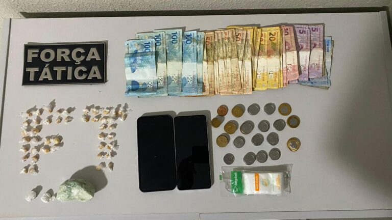 VALENÇA DO PIAUÍ: Casal de traficantes preso usava filhos menores como ‘olheiros’ contra a Polícia