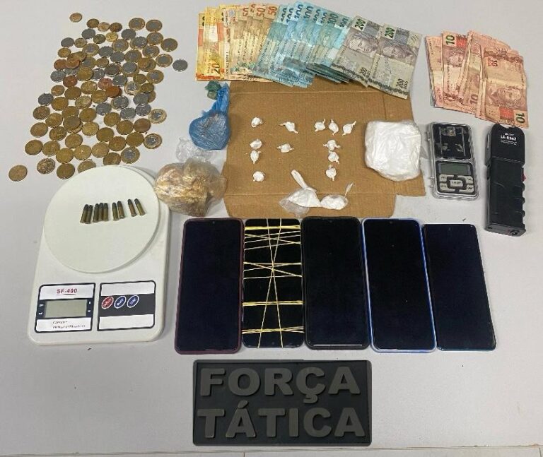 Força Tática prende trio por tráfico de drogas em Valença do Piauí