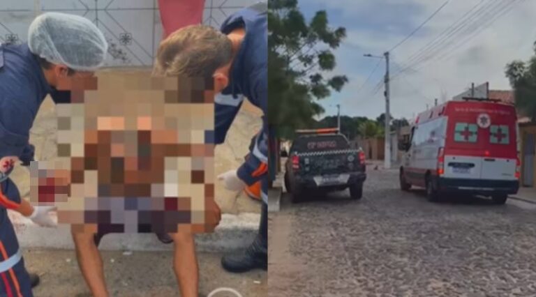 Homem é atacado e esfaqueado por mulher no feriado de Natal
