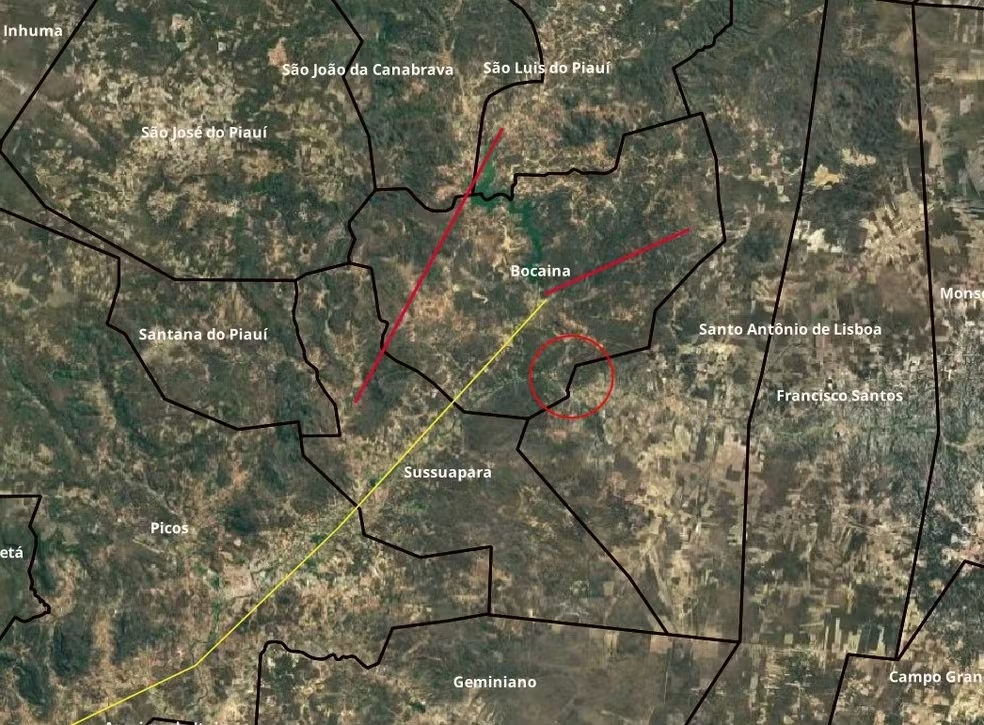 Tremor de magnitude 2,1 é registrado em cidade do Piauí; 2º caso em 48 h — Foto: Arquivo pessoal/Rafael Marques