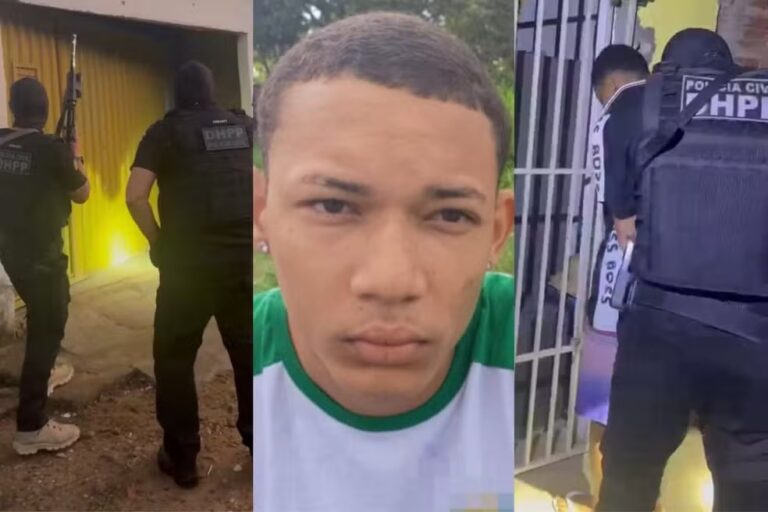 Membros de facção são presos suspeitos de torturar e incendiar corpo de adolescente — Foto: Divulgação/PCPI