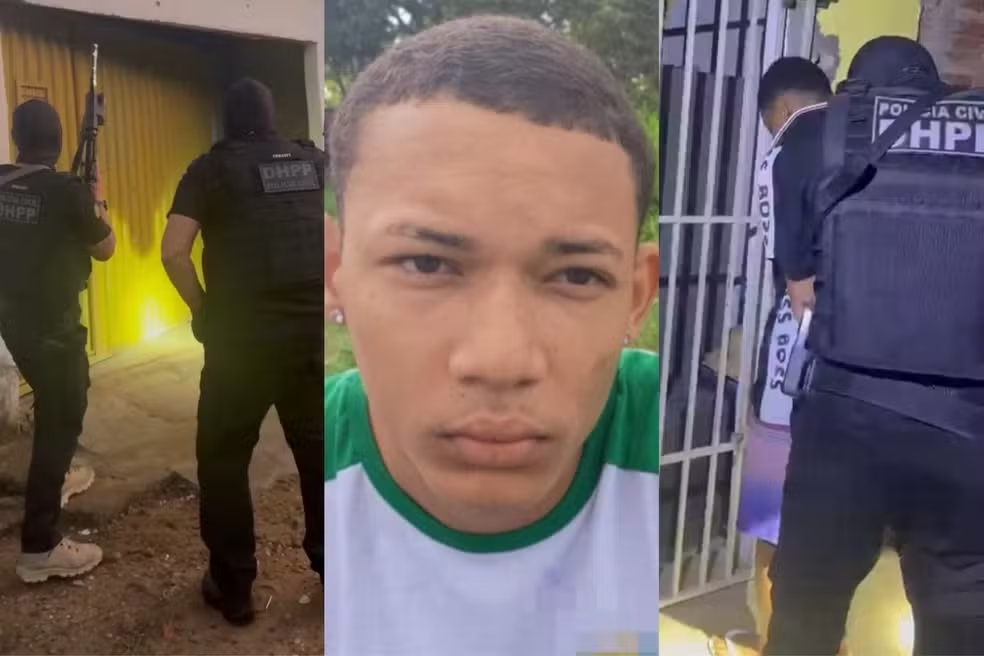 Membros de facção são presos suspeitos de torturar e incendiar corpo de adolescente — Foto: Divulgação/PCPI