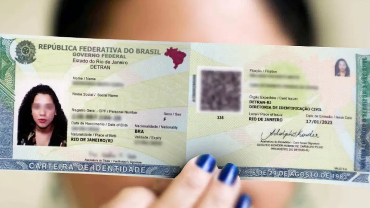 Brasileiros poderão viajar para 8 países usando a Carteira de Identidade Nacional / Divulgação/DETRAN-RJ