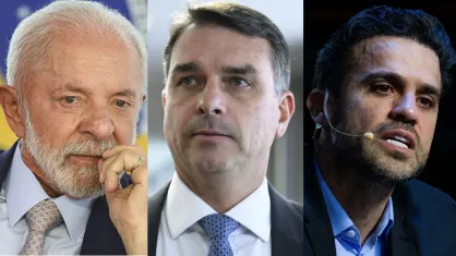 Eleições 2026: Flávio vence Lula por 47,3% a 42% no 2º turno
