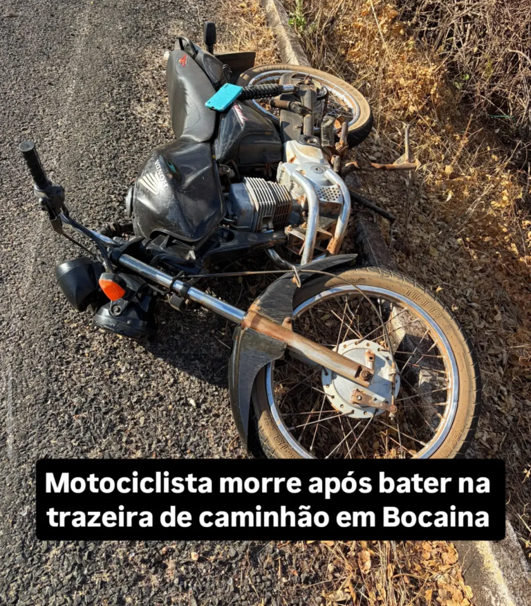 Pimenteirense morre em acidente de trânsito entre Bocaina e São João da Canabrava
